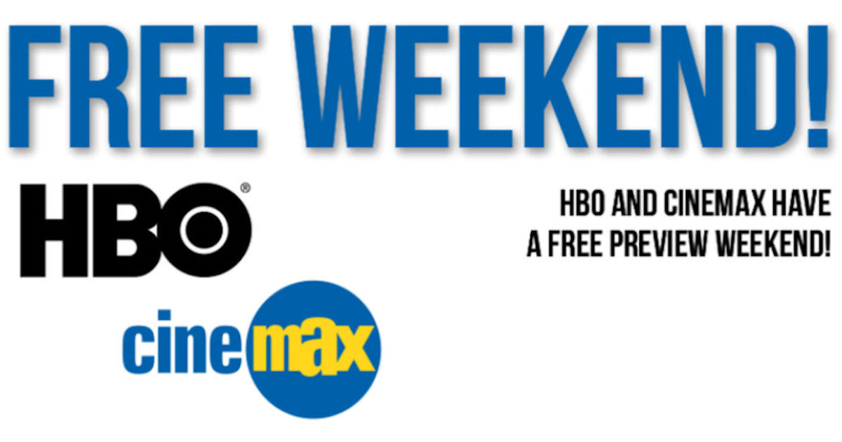 Free Preview Weekend of HBO & Cinemax Free Stuff & Freebies