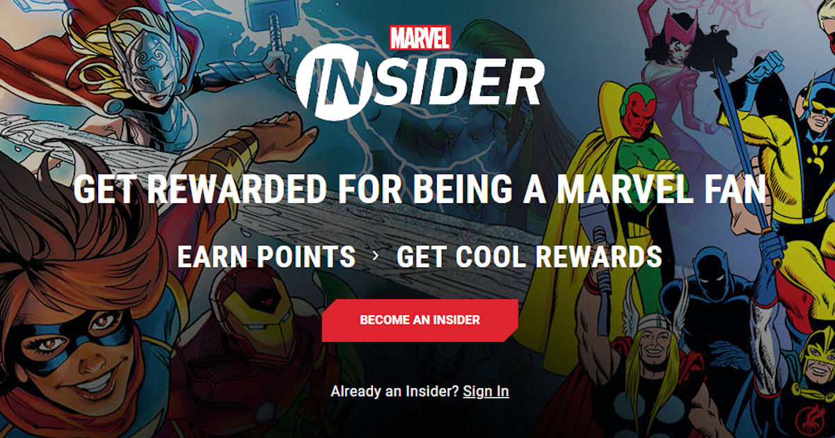 Marvel insider