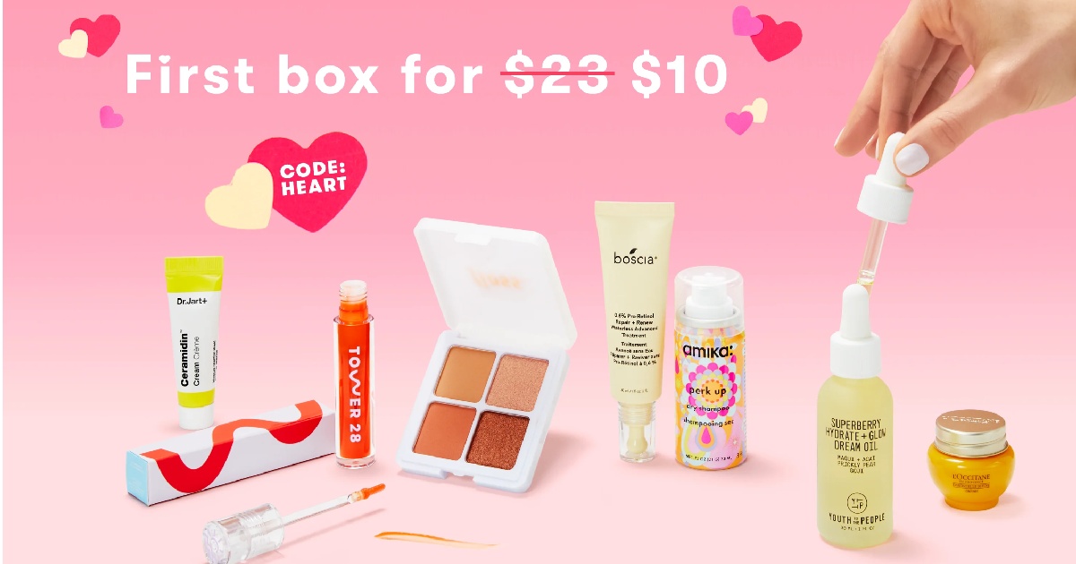 Allure Beauty Valentine's Box ONLY $10 ($327 Value) + Freebie
