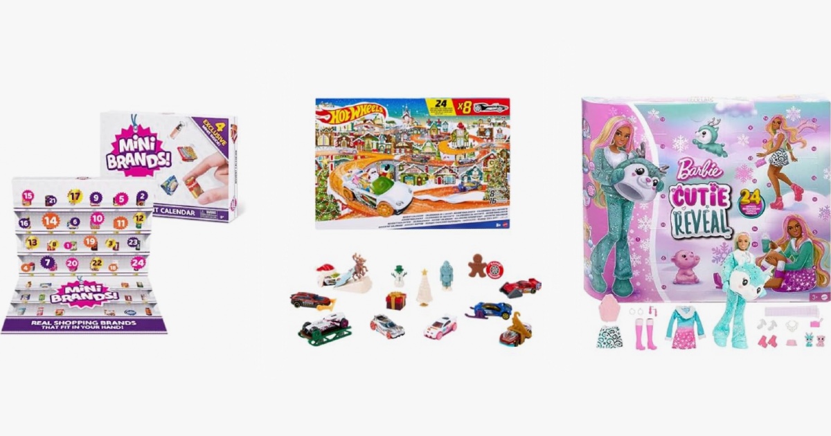Toy Calendar at Amazon