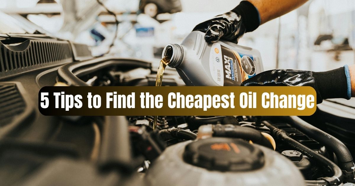 cheapest oil change
