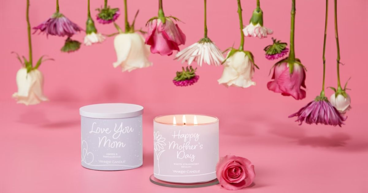 Yankee Candles Mother's Day 3 wick
