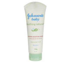 johnson's baby soothing naturals cream